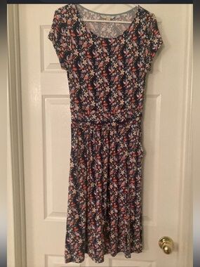 Boden Amelie Floral Jersey Dress
